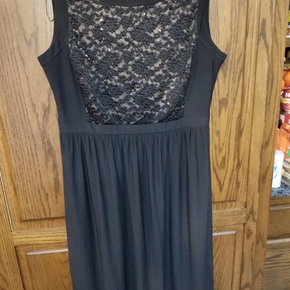 Black dress size 14 R&M Richards - Picture 1 of 9